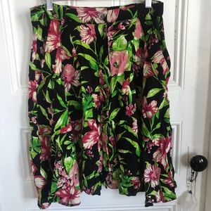 Lovely tropical full skirt